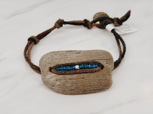 Apatite Driftwood Bracelet