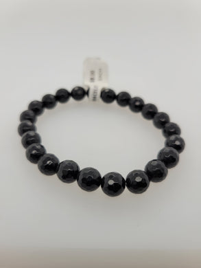 Black Onyx Faceted Bracelet