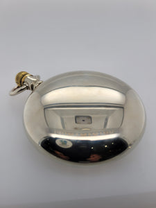 Elgin Silver Plate Pocket Watch Estate