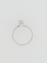 Load image into Gallery viewer, Estate 14kw Diamond Engagement Ring sz 7