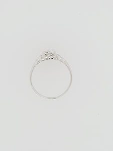 Estate 14kw Diamond Engagement Ring sz 5