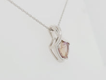 Load image into Gallery viewer, Ametrine Trillion Sterling Silver Necklace