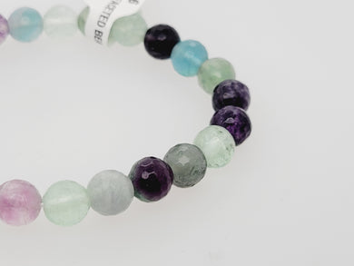 Fluorite Faceted Bracelet