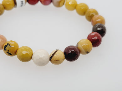 Mookaite Faceted Bracelet