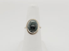 Load image into Gallery viewer, Moss Agate Sterling Silver Ring
