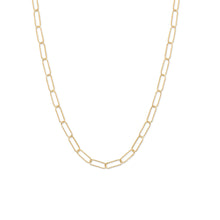 Load image into Gallery viewer, 18&quot; 14/20 Gold Filled Paperclip Necklace