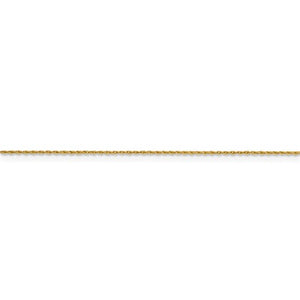 Leslie's 14K V-P Pendant Rope Chain