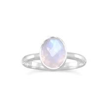 Load image into Gallery viewer, Must Have Moonstone! Faceted Moonstone Ring