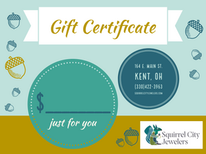 Squirrel City Gift Card