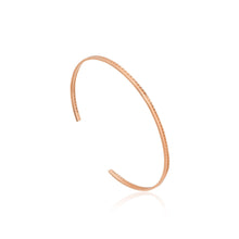 Load image into Gallery viewer, Rose Gold Twist Cuff