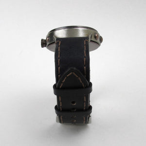 Boiler Watch with Black Strap