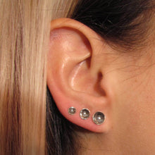 Load image into Gallery viewer, Full Set of Silver Cup Earrings - TheExCB