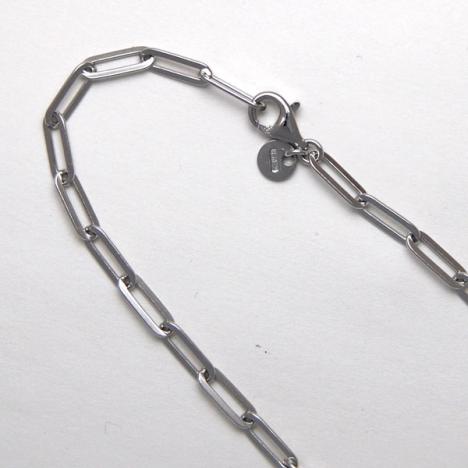 Sterling Silver Paperclip 3.2mm Chain