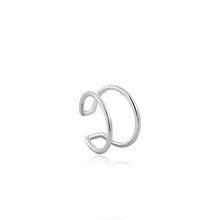 Load image into Gallery viewer, Silver Modern Ear Cuff