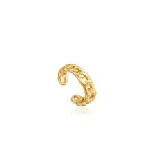 Load image into Gallery viewer, Gold Curb Chain Ear Cuff