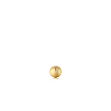Load image into Gallery viewer, Mini Sphere Barbell Gold Single Earring