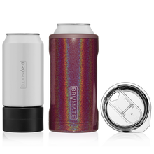 Load image into Gallery viewer, HOPSULATOR TRíO 3-in-1 | Glitter Merlot (16oz/12oz cans)