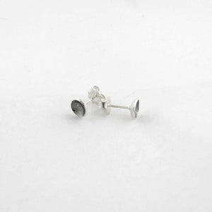 6mm Silver Cup Earrings - TheExCB