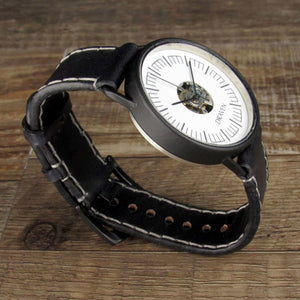 Monochromatic Watch Black Strap