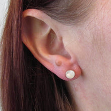 Load image into Gallery viewer, 6mm Moonstone Stud Earrings - TheExCB