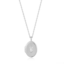 Load image into Gallery viewer, Silver Locket Pendant Necklace