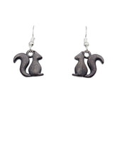 Load image into Gallery viewer, Black Squirrel Sterling Silver Earrings