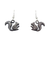 Load image into Gallery viewer, Black Squirrel Sterling Silver Earrings