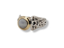Load image into Gallery viewer, Gold and Sterling Moonstone Ring