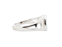 Load image into Gallery viewer, Sterling Silver Australian Opal Teardrop Doublet Ring