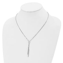 Load image into Gallery viewer, Sterling Silver Polished Adjustable Necklace