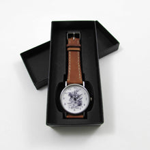 Load image into Gallery viewer, Alice in Wonderland Brown Leather Wrist Watch - TheExCB