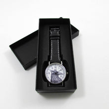Load image into Gallery viewer, Raven King Black Leather Wrist Watch - TheExCB