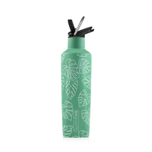 Load image into Gallery viewer, ReHydration Mini 16oz Stainless Steel Water Bottle | Monstera