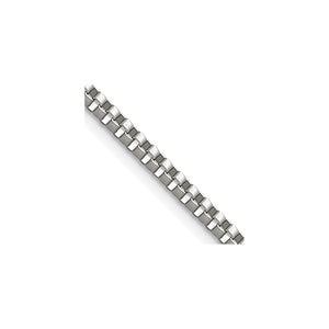 Chisel Stainless Steel Polished 3.2mm 30 inch Box Chain