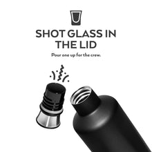 Load image into Gallery viewer, BrüMate Fifth 25oz Liquor Canteen | Matte Black