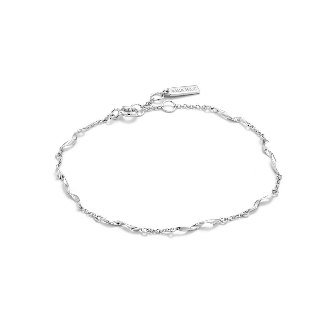 Silver Helix Bracelet