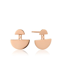 Load image into Gallery viewer, Rose Gold Geometry Ear Jackets