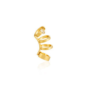Gold Glow Crawler Ear Cuff