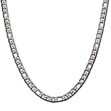 Load image into Gallery viewer, Stainless Steel 7.5mm Figaro Chain Necklace