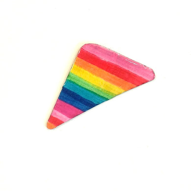Rainbow Pin (triangle)