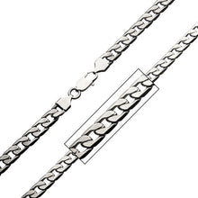 Load image into Gallery viewer, Stainless Steel 7.5mm Figaro Chain Necklace