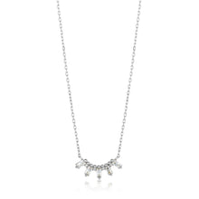 Load image into Gallery viewer, Silver Glow Solid Bar Necklace