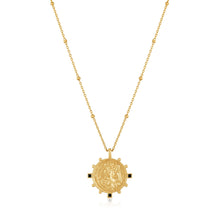 Load image into Gallery viewer, Gold Victory Goddess Necklace