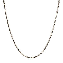 Load image into Gallery viewer, 3mm Oxidized Steel Boston Link Chain