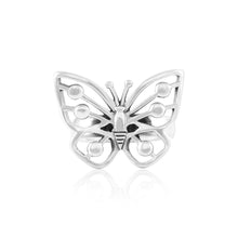 Load image into Gallery viewer, Sterling Butterfly Ring