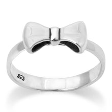 Load image into Gallery viewer, Sterling Silver Bow Tie Ring