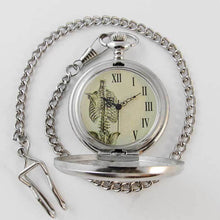 Load image into Gallery viewer, Skeletal Rib Pocket Watch - TheExCB