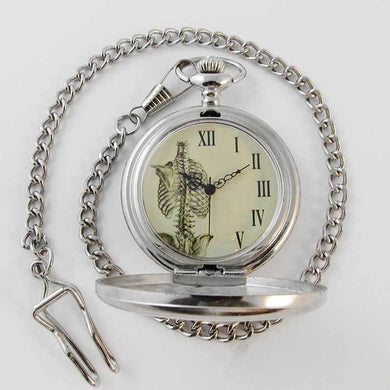 Skeletal Rib Pocket Watch - TheExCB