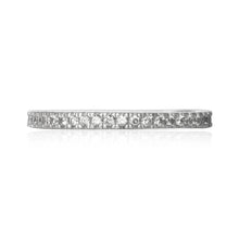 Load image into Gallery viewer, Nouveau Cubic Zirconia Eternity Ring