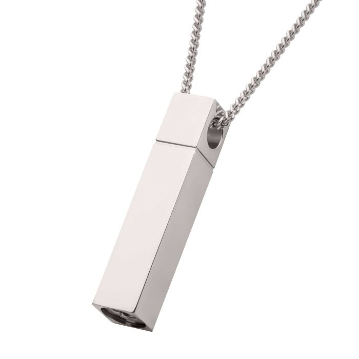 The Keepsake Urn Engravable Pendant with Chain